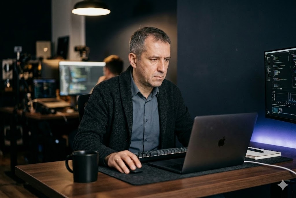 Dariusz Kowalski – praca nad projektem IT